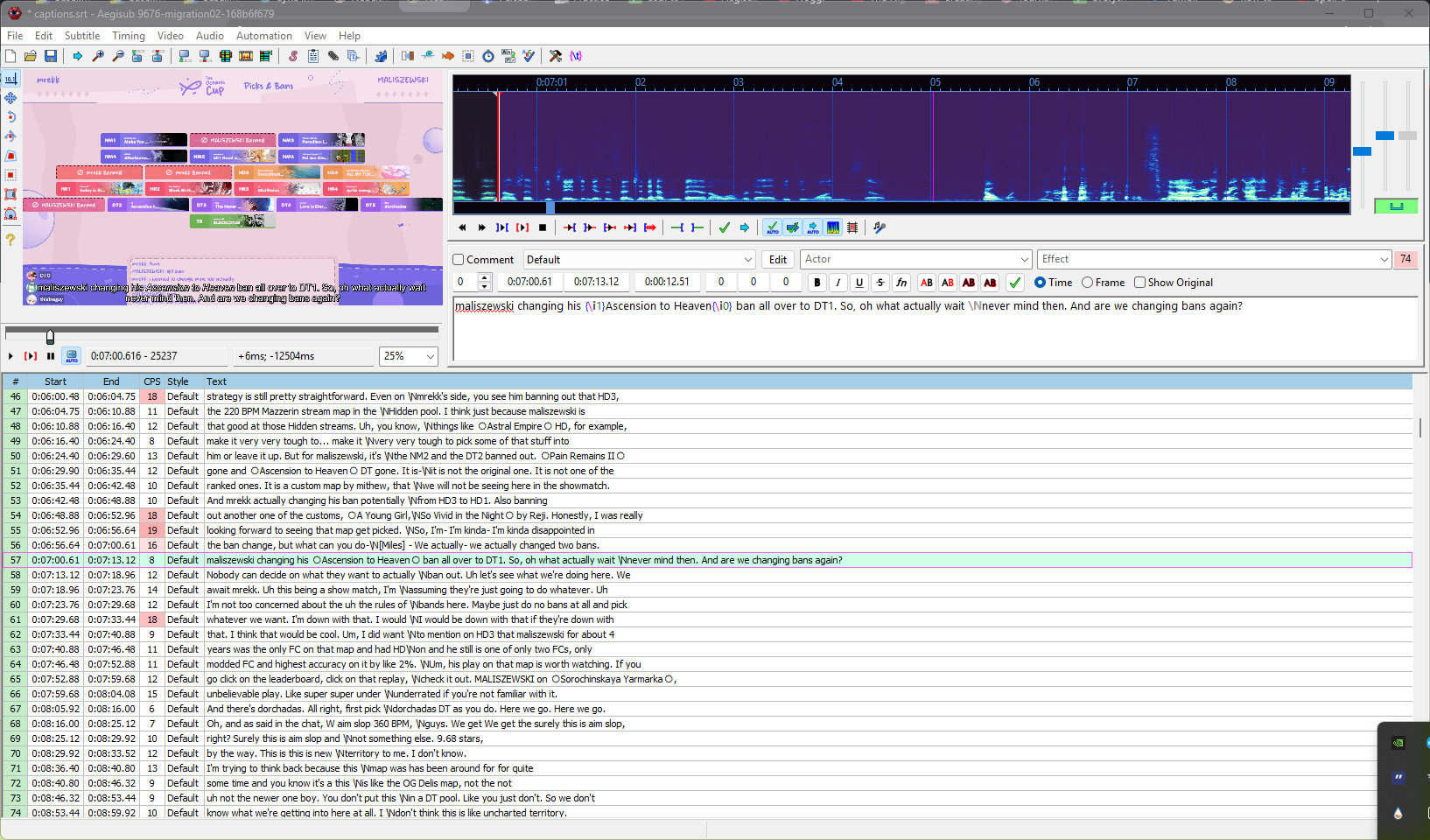 aegisub window capture